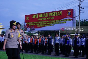 Polres OKU terjunkan 727 personel mudik lebaran