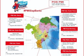 PMI Kaltim sediakan pos pertolongan dan ambulan