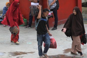 Arus Mudik Kapal di Kendari