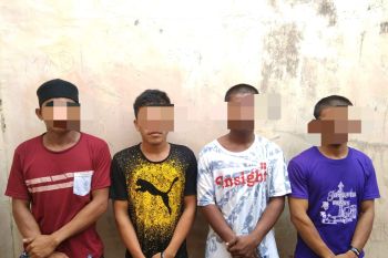 Polres Pasangkayu  ringkus empat pelaku penyalahgunaan narkoba