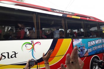 Ratusan warga ikuti mudik gratis bersama Jasa Raharja