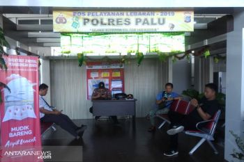 Polres Palu bangun sembilan posko kawal mudik lebaran