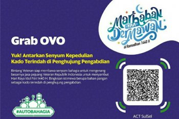 ACT-Grab Ajak Warga Peduli Pejuang Veteran RI Dengan Berdonasi