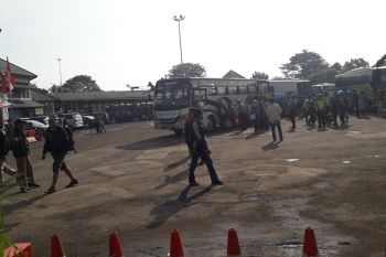 Arus mudik mulai ramai di Terminal Rajabasa Bandarlampung