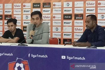 Liga 1 - Pelatih PSS Sleman puas hasil imbang 1-1 melawan Persipura