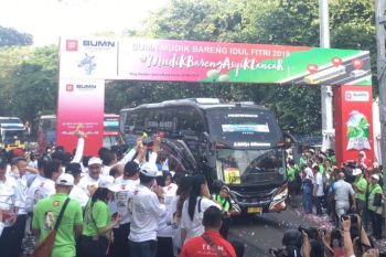 Bukit Asam berangkatkan 2.628 pemudik ke kampung halaman