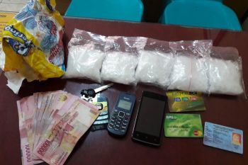Pemilik sabu sabu terancam hukuman seumur hidup