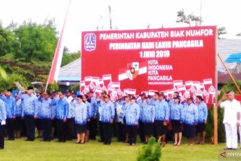 Sekda Biak Numfor ajak ASN amalkan Pancasila dalam kehidupan