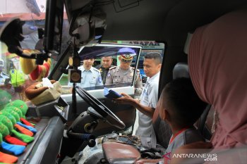 Inspeksi ram check gabungan angkutan mudik