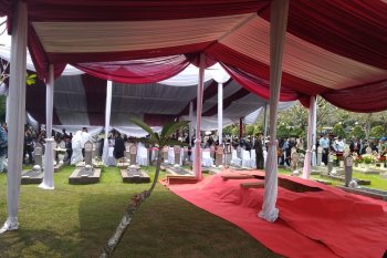 Megawati hadiri pemakaman Ani Yudhoyono di TMP Kalibata