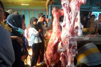 Harga daging sapi di Lampung Timur Rp120 ribu per kg