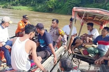 BPBD masih cari korban hanyut di Sungai Batang Hari Dharmasraya
