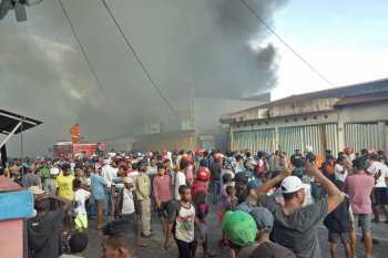 Kerugian akibat kebakaran Pasar Timika capai miliaran rupiah