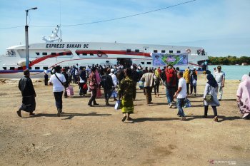 Penumpang kapal cepat Palembang-Bangka masih ramai