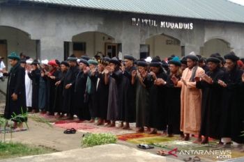 Jamaah An-Nadzir di kabupaten Gowa, shalat Idul Fitri hari ini
