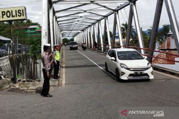 Arus lalu lintas di Ombilin meningkat mencapai 500 kendaraan perjam