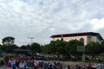 Ikuti negara Timur Tengah, jamaah Majelis Taman Surga Agam Lebaran hari Ini