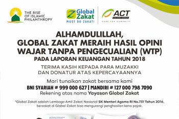 ACT  raih WTP dalam audit akuntan publik