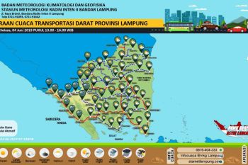BMKG prakirakan cuaca Lampung cerah berawan