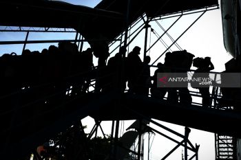 Arus mudik masih mengalir melalui Pelabuhan Sampit