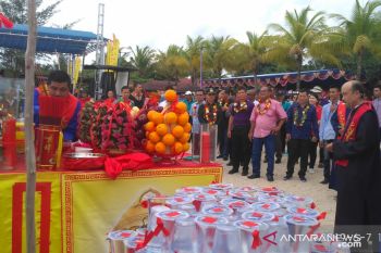 Wabup Bangka apresiasi etnis Tionghoa rayakan Peh cun