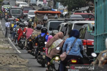 Arus balik Ciamis padat