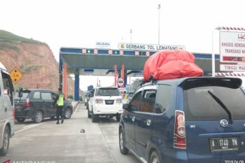 Arus balik Lebaran di Sumsel lancar