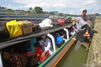 Memasuki hari keempat lebaran, masih ada pemudik di sela arus balik