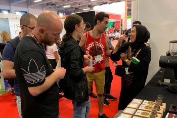 Aroma Kopi Indonesia punya daya magnet di Pameran Kopi Dunia Jerman