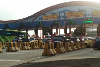 Arus balik ke Pelabuhan Bakauheni ramai lancar