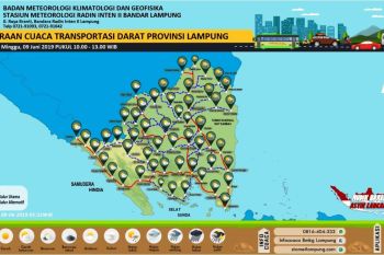 BMKG prakirakan Lampung cerah berawan hingga hujan lokal