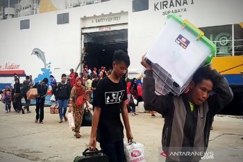 Arus balik di Pelabuhan Sampit diprediksi berlangsung hingga dua bulan