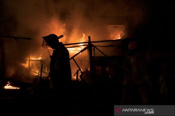 Kebakaran pasar Ujungberung Bandung