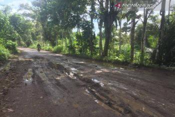 Warga Muaratara keluhkan jalan rusak