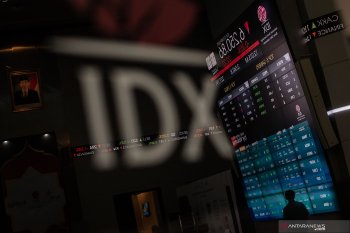 IHSG akhir pekan ditutup melemah 22,82 poin