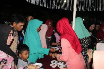 Ribuan makanan disediakan saat pesta rakyat milad ke-54 Inhil