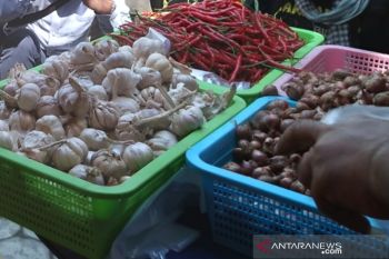 Kurang pasokan, harga cabai dan bawang merah naik di Padang