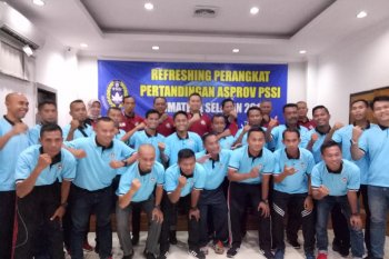 PSSI Sumsel miliki 104 wasit sepak bola berlisensi