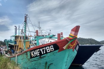 PSDKP Aceh tetapkan nahkoda kapal Malaysia tersangka pencurian  ikan