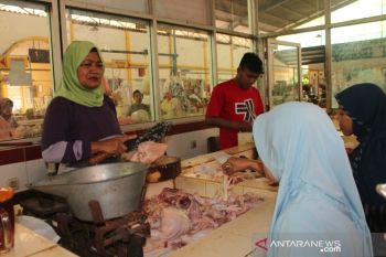 Harga komoditas pangan di pasar Pekalongan berangsur turun