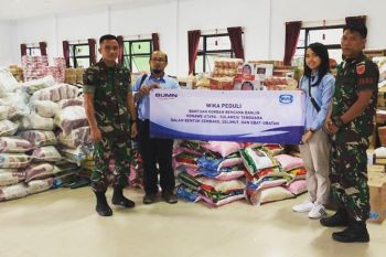 WIKA salurkan bantuan untuk bencana banjir  Konawe Utara