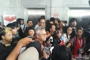 Sidang MK, Ketua KPU berikan jawaban perbaikan permohonan untuk hormati MK