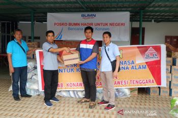 Pertamina Koordinasi BUMN bantu korban banjir Konawe-Konawe Utara Rp1,25 Miliar