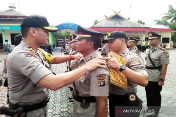 Enam perwira Polres Barito Utara dimutasi