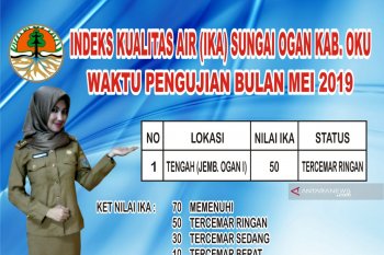 Sungai Ogan OKU tercemar limbah ringan