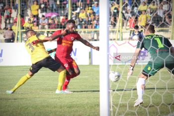 Gol kapten Kalteng Putra permalukan tuan rumah Barito Putera