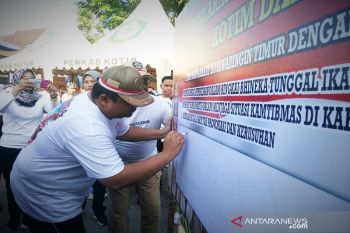 Masyarakat Kotim deklarasi tolak kerusuhan