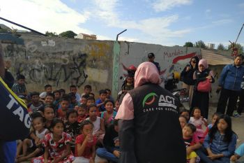 ACT pulihkan trauma anak korban kebakaran di Batam