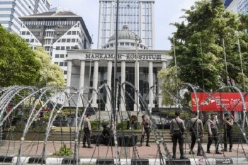 Jelang pembacaan putusan MK tagar #RakyatSorotKeputusanMK "trending topic" di Twitter