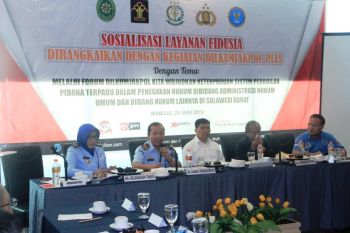 Penegak hukum di Sulbar bersinergi tegakkan hukum yang berkeadilan